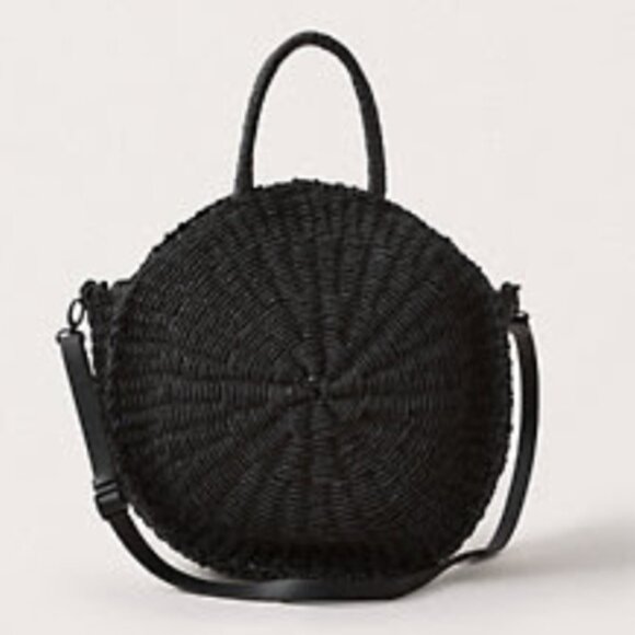 Abercrombie & Fitch Raffia Circle Bag - Picture 1 of 4